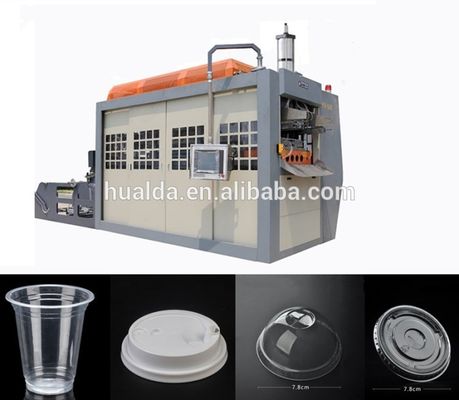 বড় প্লাস্টিকের কাপ ঢাকনা thermoforming মেশিন সরবরাহকারী