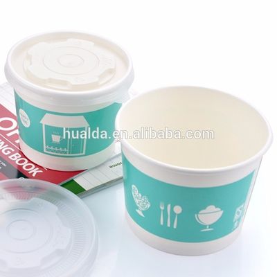 প্লাস্টিকের ঢাকনা সঙ্গে চীন সস্তা takeaway কাগজ খাদ্য বাটি সরবরাহকারী